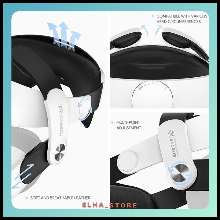 Terlaris Halo Strap - Bobovr M2 Version For Oculus Quest 2 Good Quality