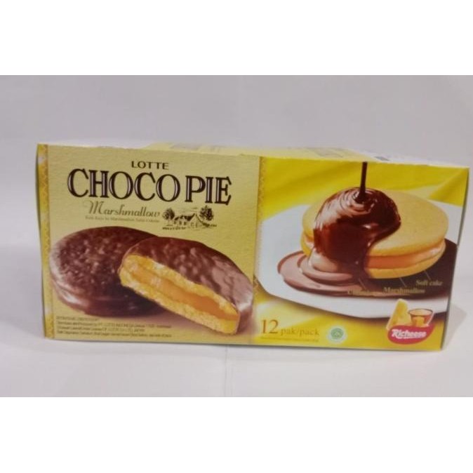 

(Good) LOTTE CHOCOPIE MARSMALLOW 12PACK X 28GR