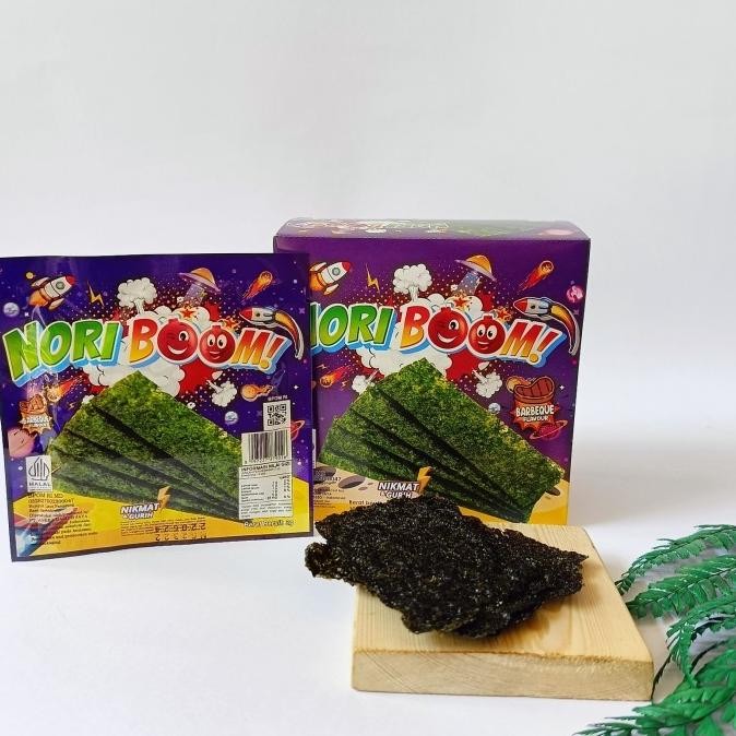 

(Good) Snack Rumput Laut anak NORI BOOM 1 box isi 12 sachet