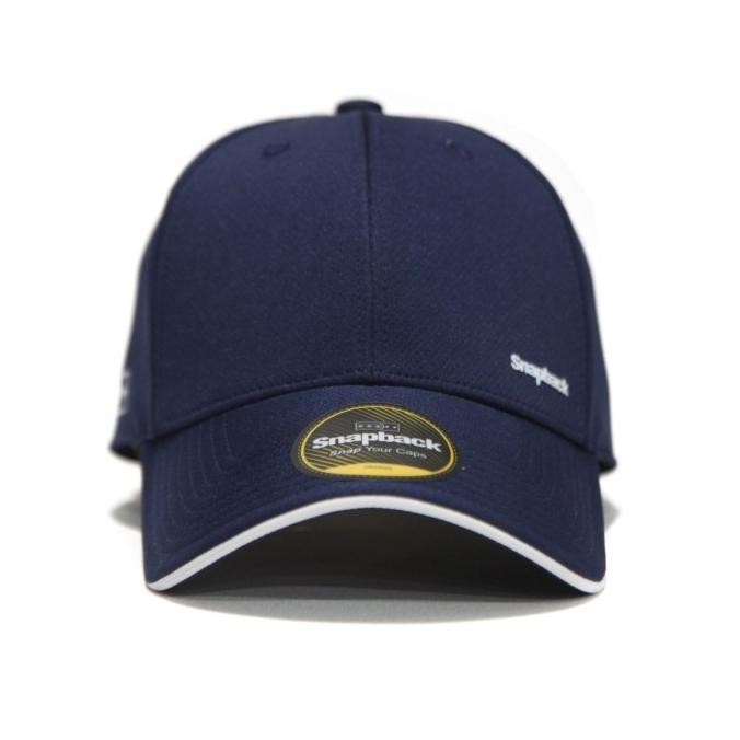 Snapback Topi Baseball Topi Golf Sport Style Navy Polos List Putih Co