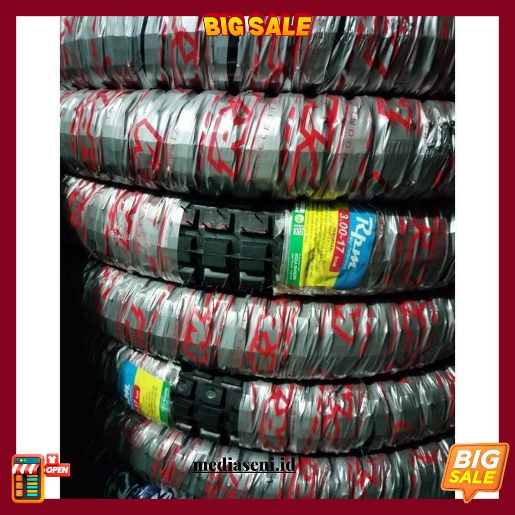 Ban Motor Luar Semi Trail Ukuran 300 Ring 17 Terlaris