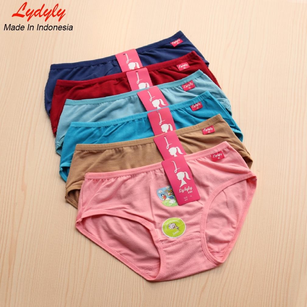 [ 6 Pcs ] Cd 044 | Celana Dalam Anak Perempuan Motif Print Berkualitas L044 -