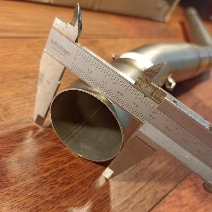 TERMURAH - PIPA LEHERAN KNALPOT SAJA VIXION OLD/VIXION NEW DIAMETER 50 MM - PROLINER ORIGINAL