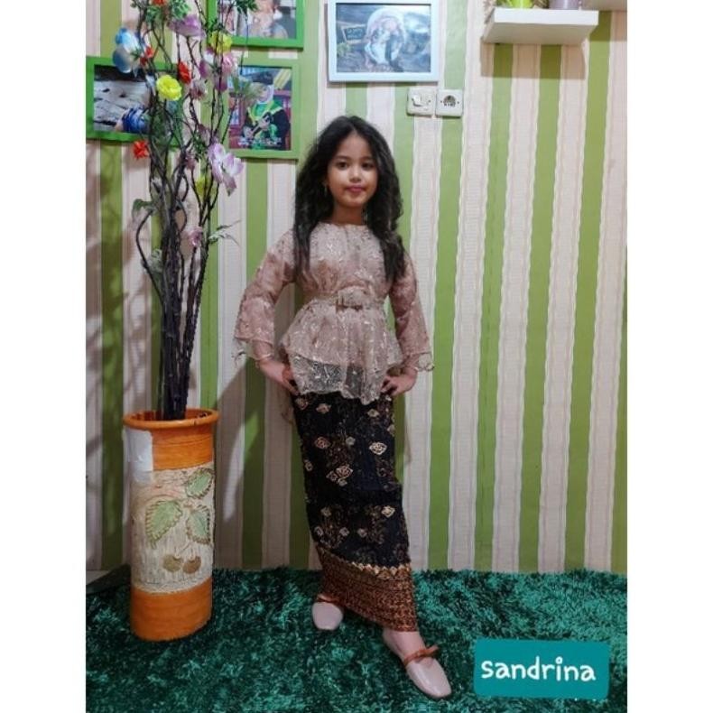 Setelan Kebaya Anak Modern/Kebaya Pesta Anak/Setelan Kebaya Anak Umur 5-11 Tahun