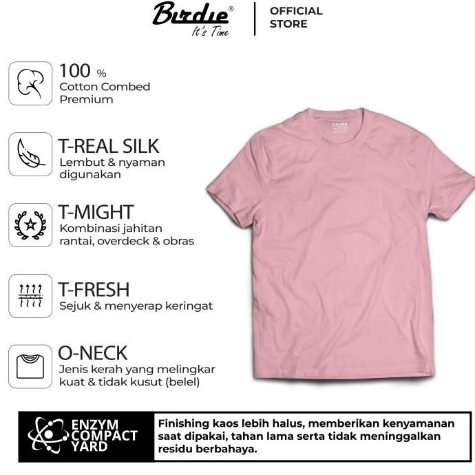 Sale Kaos Distro Female Golf Premium Quality Cotton Combed Original Birdie 2 Co