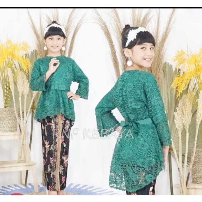 Setelan Anak Perempuan / Kebaya Anak Umur 3-12 Tahun / Kebaya Modern / Baju Anak Perempuan / Kebaya 