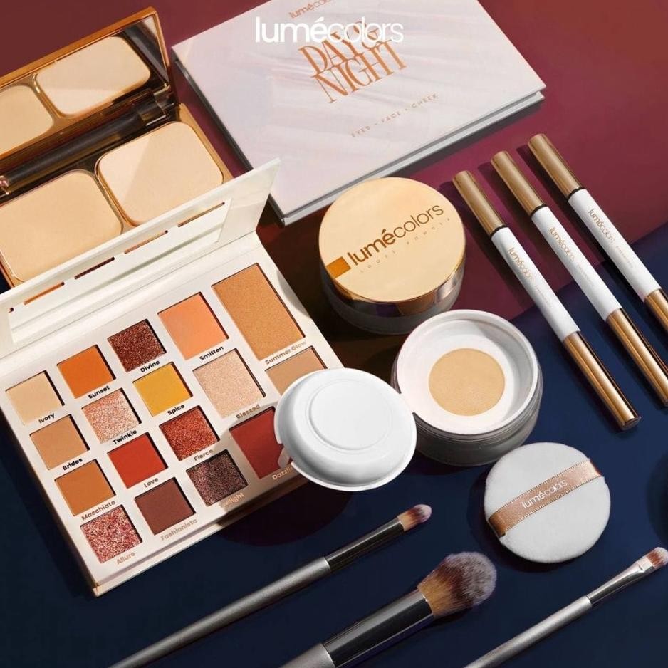 Lumecolor Compact Powder Two Way Cae Beda Padat Lumecolor Lume Lumecolor Looe Powder Pore Blurring E