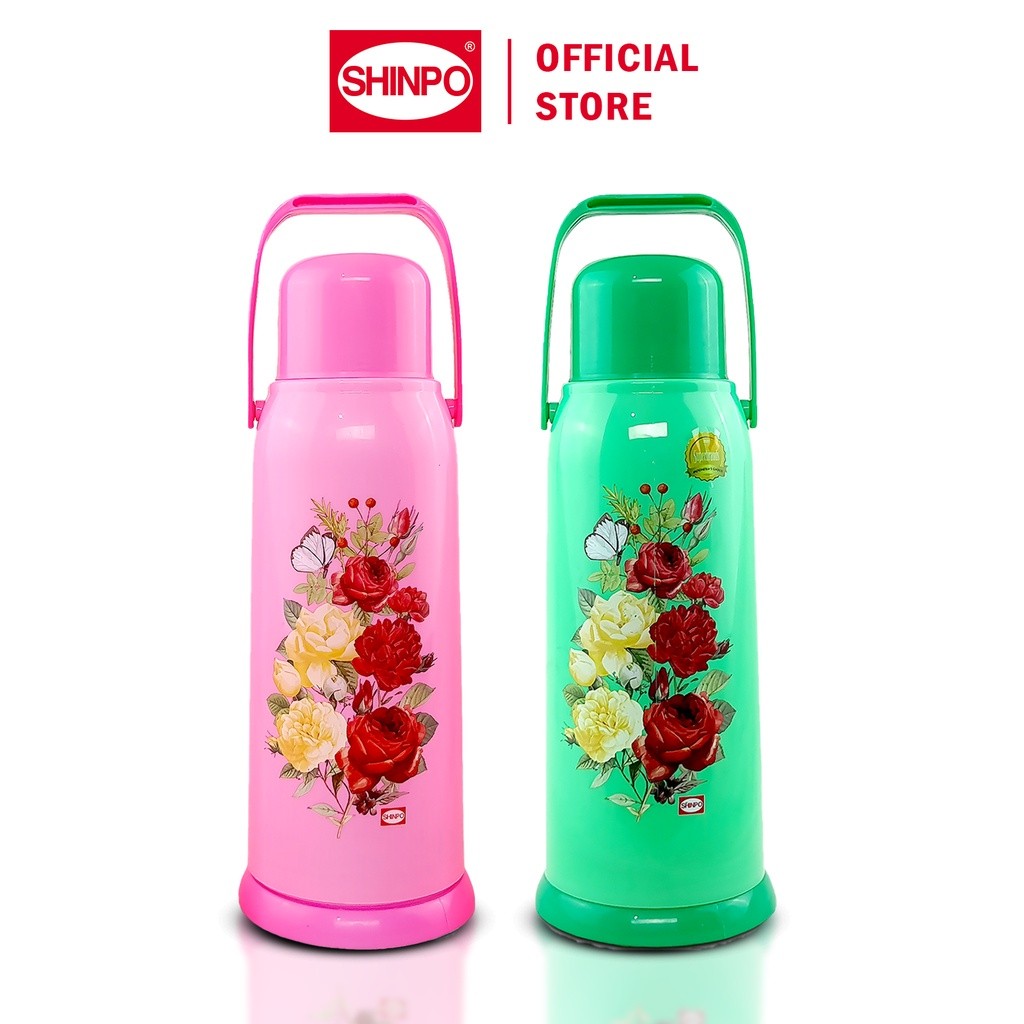 SHINPO SPO-SIP-511 Thermos Air Panas & Dingin Kapasitas 2 L Volcano Hijau dan Pink