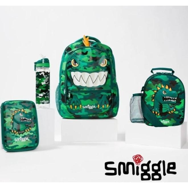 

yang dicari] Smiggle Dinosaur Budz Backpack + Pencil Case Set