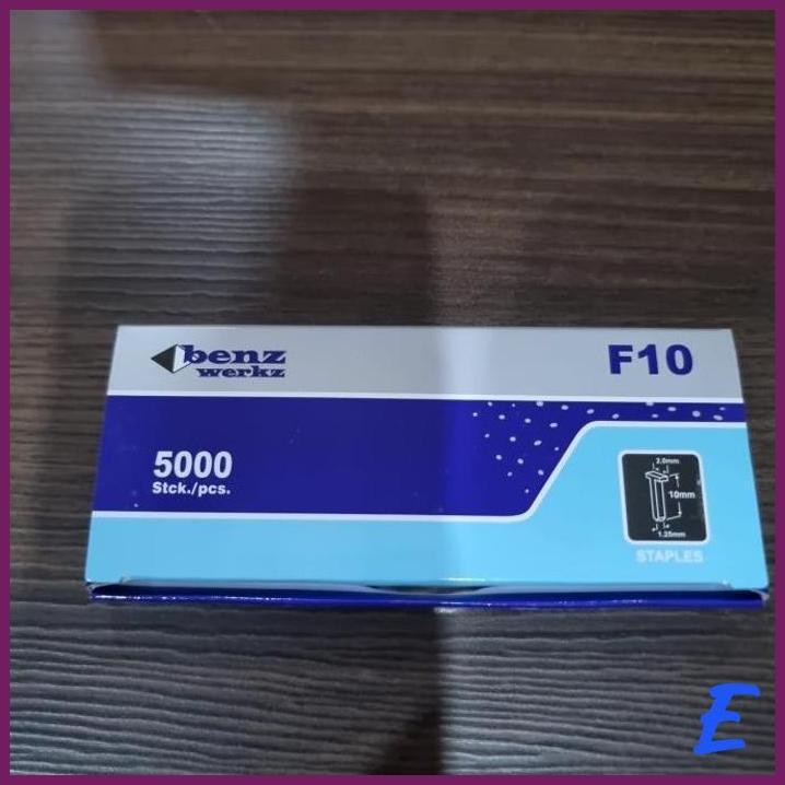 

| TTJ | ISI STAPLES PAKU TEMBAK ANGIN LURUS F10 / ISI STAPLES ANGIN LURUS F10