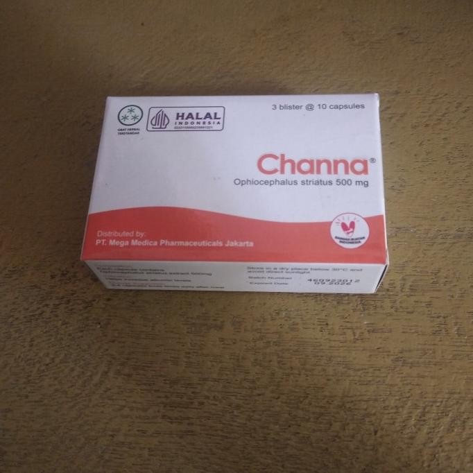 KAPSUL CHANNA EXTRAK IKAN GABUS