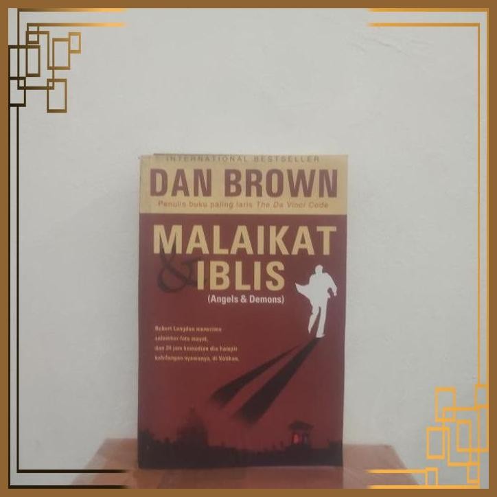 [GTB] DAN BROWN : MALAIKAT & IBLIS