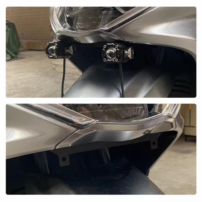 Promo BREKET LAMPU TEMBAK PCX 150 PCX 160 BRACKET LAMPU TEMBAK PCX 150 PCX COD