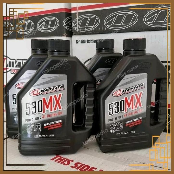 [KSM] OLI MESIN 4T 4 TAK MAXIMA 530 MX 530MX MAXUM 4 PRO SERIES RACING OLI