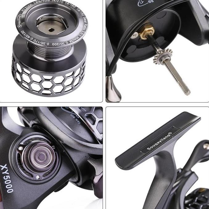 Sale Sougayilang Reel Pancing 13 + 1Bb Alat Pancing Belut Pancing Ringan Aluminium Ultra Halus Berpu