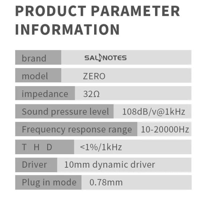 Grosir 7Hz Salnotes Zero In Ear Monitor Earphone Alt Tanchjim Zero Tanya Chu