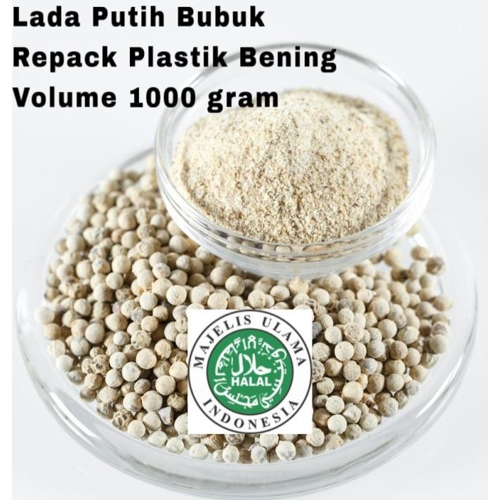 

Lada putih Bubuk 1kg merica murah