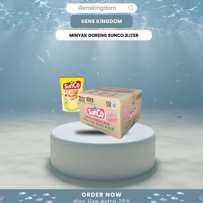 

[EXCLUSIVE GENSKINGDOM HARGA TERMURAH] - MINYAK SUNCO ISI 4 POUCH MINYAK KELAPA SAWIT PREMIUM murah