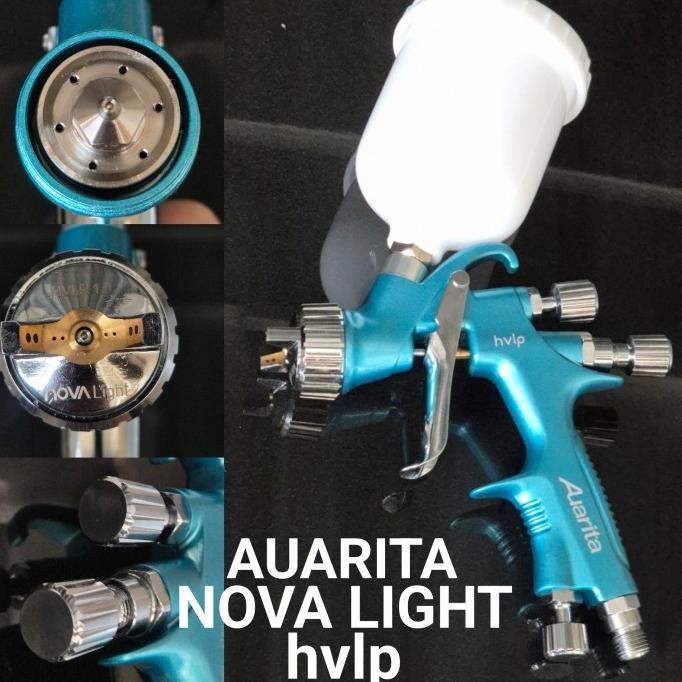 Spray Gun Mini Auarita Nova Light Hvlp New Stok