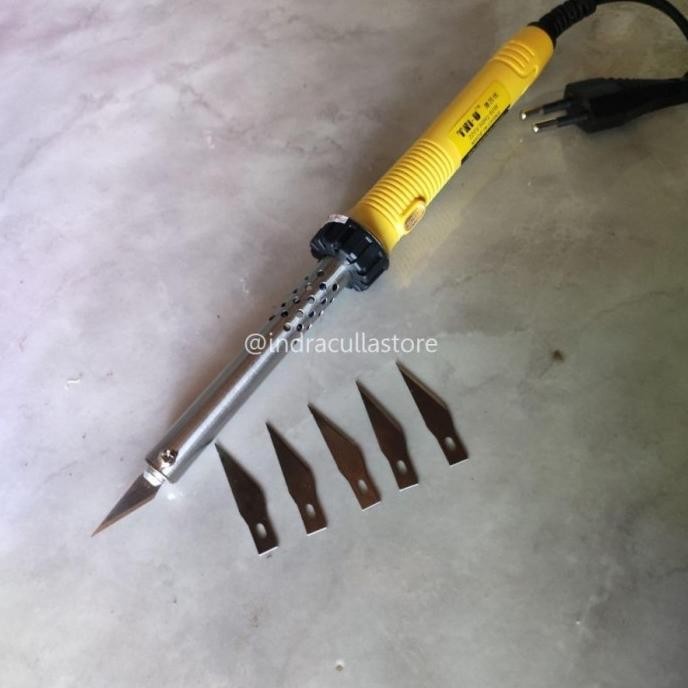 

alat potong akrilik d plastik mata pisau lancip tni-u 60w murah