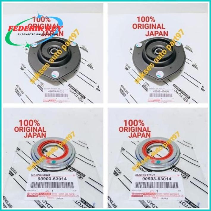ORIGINAL.. SUPPORT SHOCK+BEARING TOYOTA ALPHARD ANH10 2003-2007 ORIGINAL