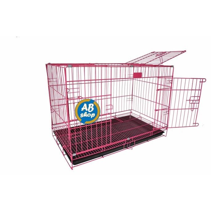 kandang kucing kelinci musang tanpa tingkat XL ukuran P 75 murah