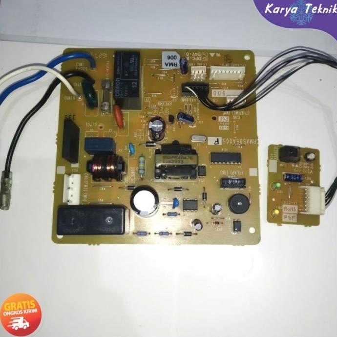 PCB MODUL AC Mitsubishi Mitsubisi R410 Heavy Duty Komplit Sensor