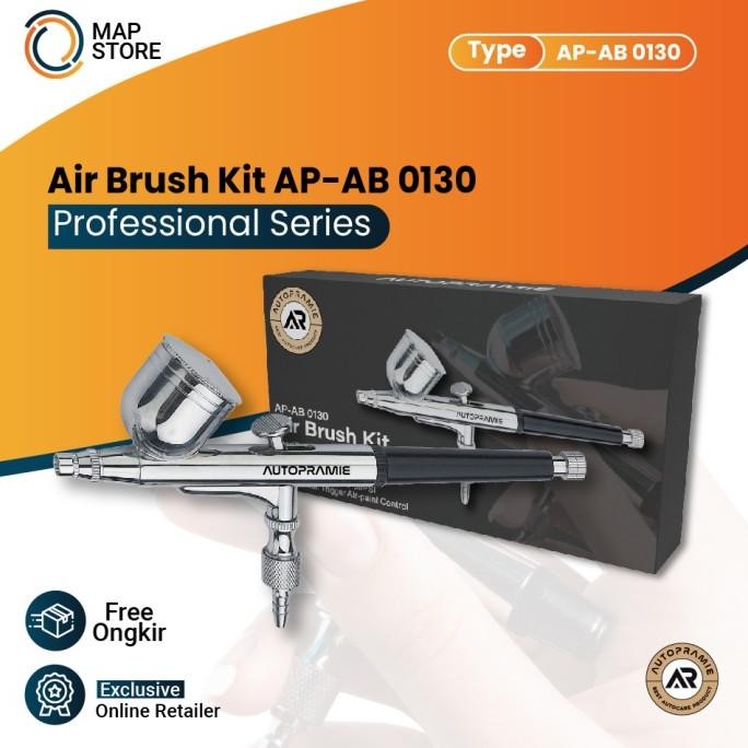 

Air Brush Kit Pen Brush Spray Gun Lukis Art Paint Control Tabung Atas New Stok