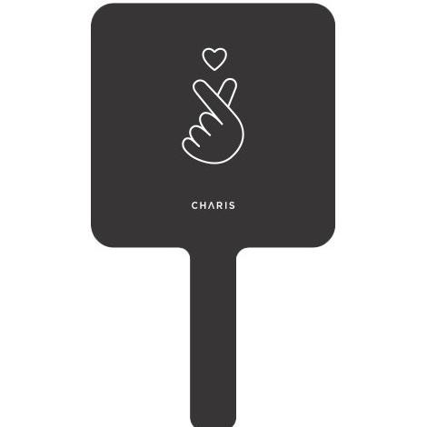 HOT PROMO CHARIS Finger Heart Mirror (Kaca / Cermin Makeup) Original