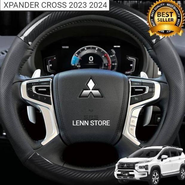 // Cover Sarung Stir Carbon Mitsubishi Xpander Cross 2023 2024