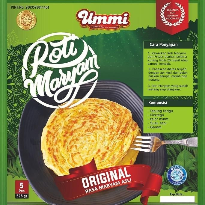 

(Good) Roti Maryam Original Premium - Ummifood - FROZEN