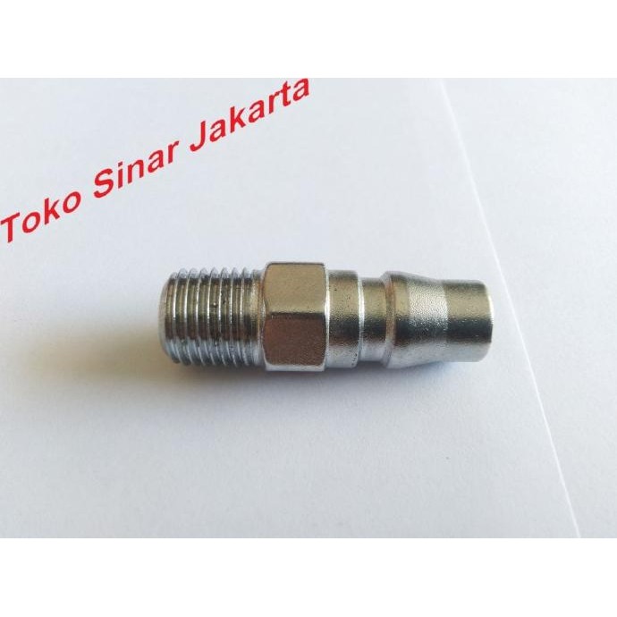 Ready stock] Quick Coupler Plug PM 20 Sambungan Sambung Selang Kompresor Compresor Recoil Konektor C