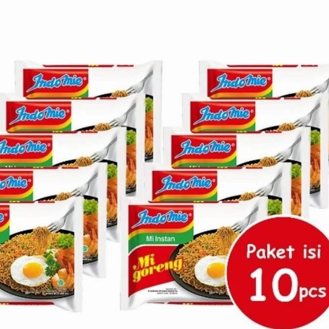 

(Good) Indomie Mie Instan Goreng Plus Spesial 80g (Paket isi 10 bungkus)
