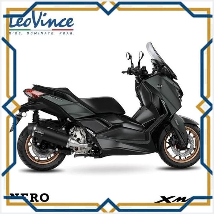 [pug] knalpot slip on leovince nero yamaha xmax250 2023 connected original