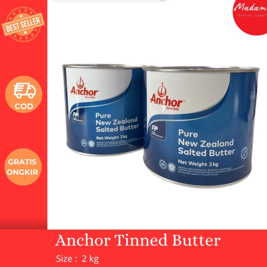 

Anchor Tinned Butter 2 G