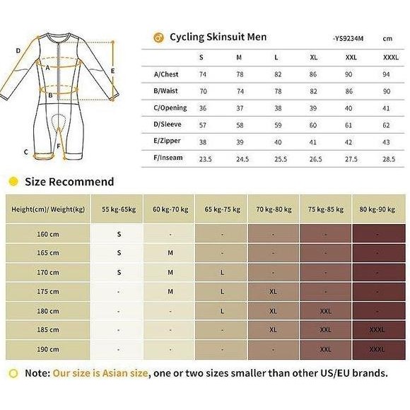 Long Sleeve Triathlon Suit Mens Pro Race Ii . Promo