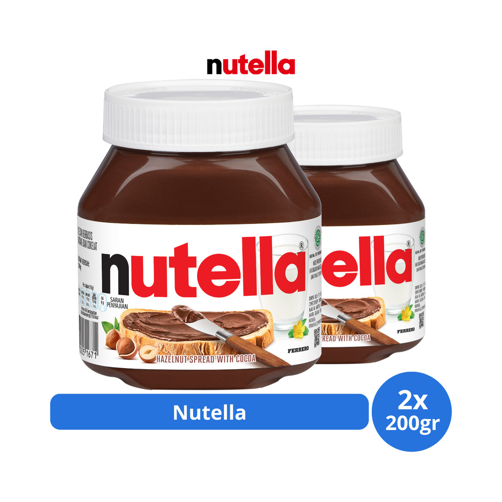 

Nutella 200gr x 2 pcs