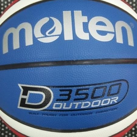 bola basket MOLTEN outdoor MOLTEN b7d3500 C / b7d 3500 pu kulit size 7