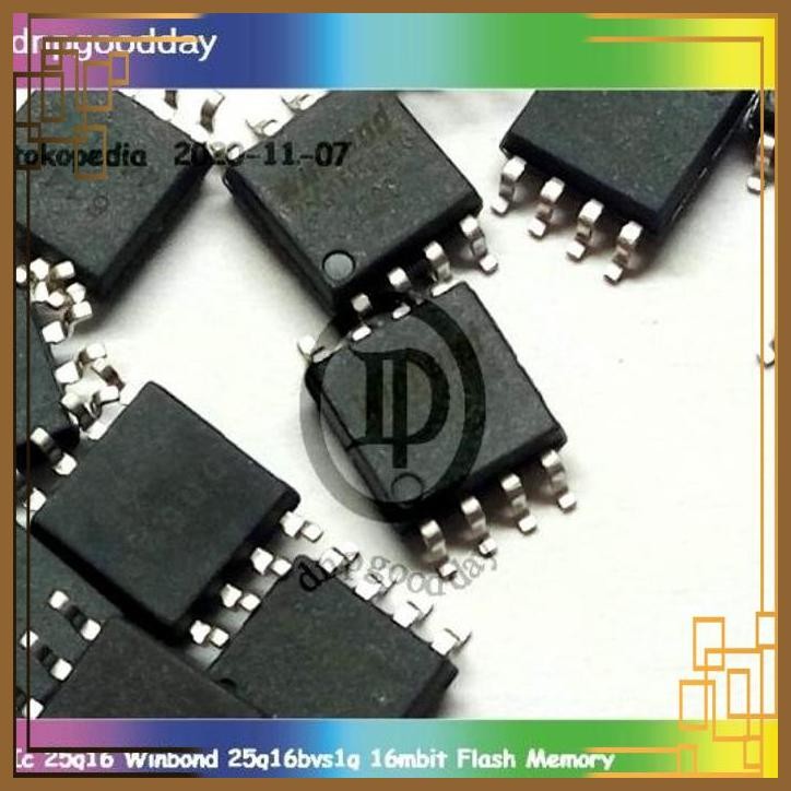 [DNP] Ic 25q16 Winbond 25q16bvs1g 16mbit Flash Memory