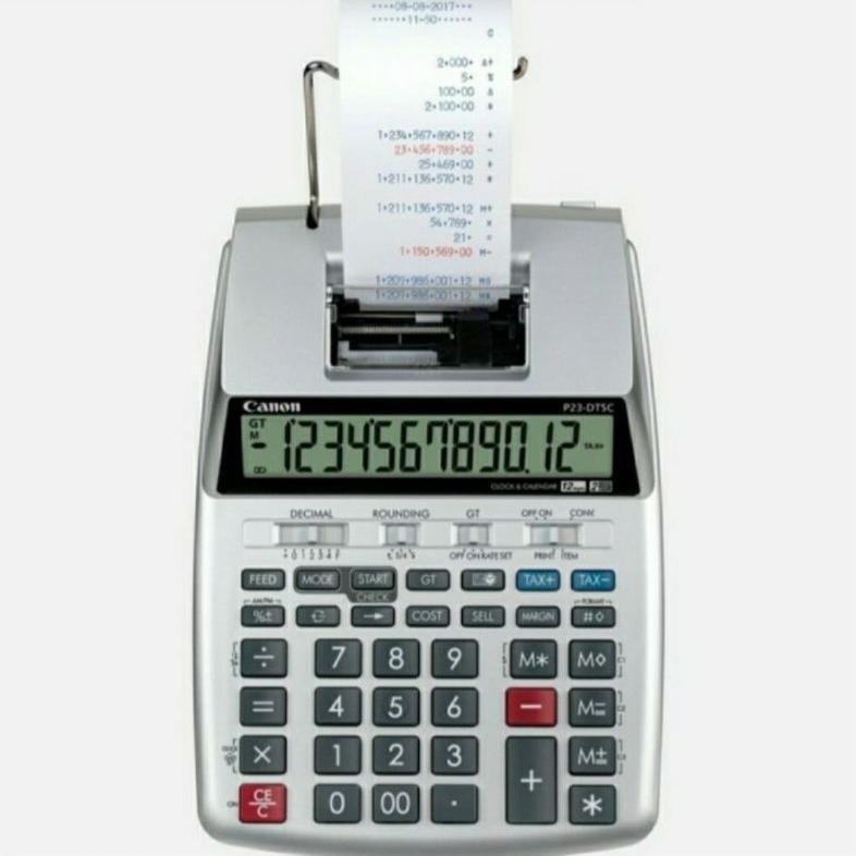 

TERLARIS!! CANON P23 DTC - Calculator Printing / Kalkulator Struk Print P 23DTC Original