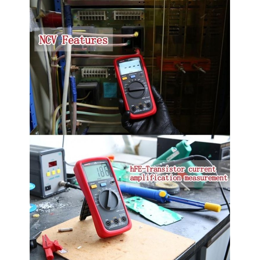 Promo Uni-T Ut136B Plus - Auto Range Multimeter Multitester Lcd Display