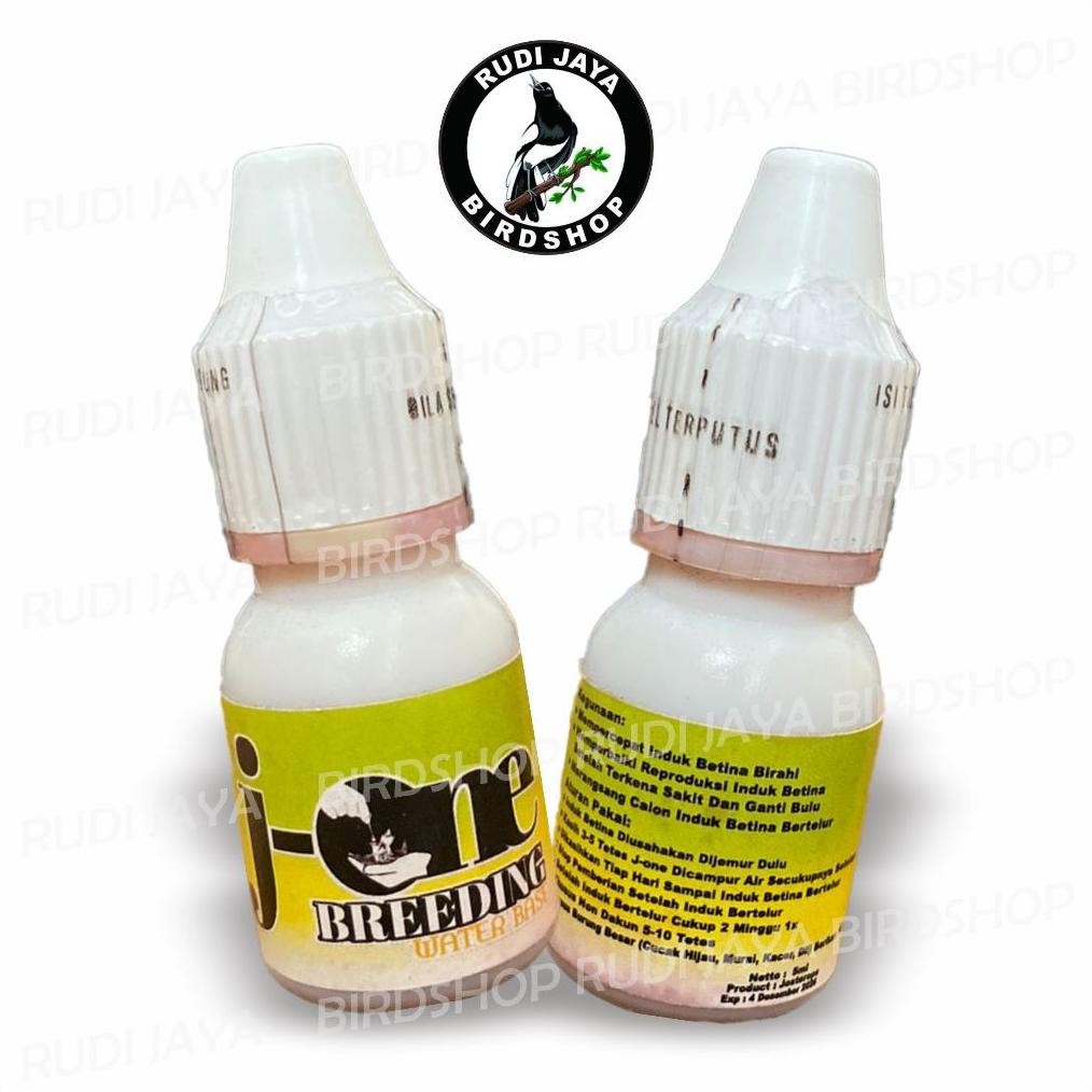 hj-77 J ONE J-ONE JONE Breeding Water Base Jamu Vitamin Ternak Breeding Burung Pleci ZOSTEROPS Origi