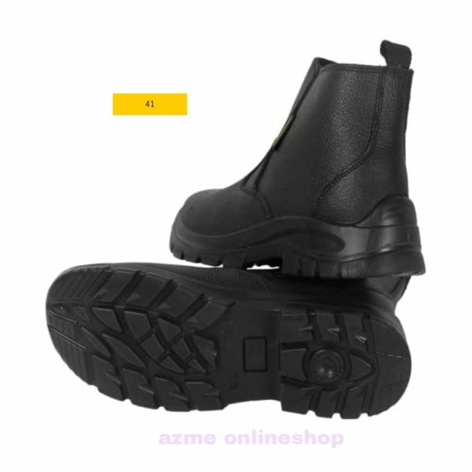 Krisbow Sepatu Pengaman Size 41_Safety Shoes Black 6 Inc Spartan New Stok