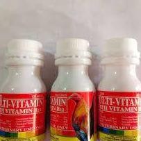 fs-6 MULTIVITAMIN LACTATE VITAMIN 100 TABLET MEMENUHI VITAMIN MINREAL AYAM BURUNG KUCING ANJING ARVE