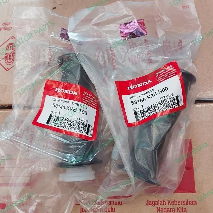 Handgrip Grip Stang Set Beat Fi Supra X 125 Scoopy Spacy Vario 110 Ori