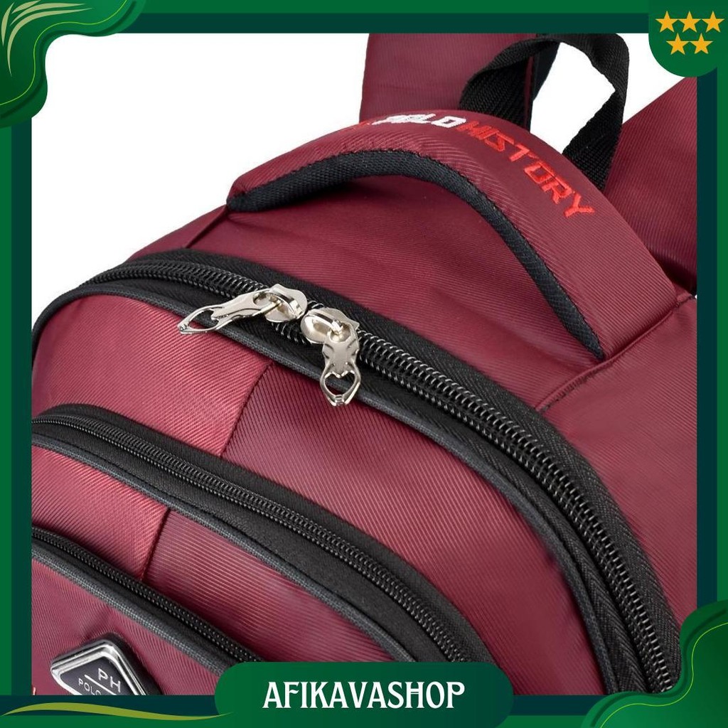 Best Seller / Tas Ransel Sekolah Sd Anak Laki Laki / Perempuan Polo History 7713 14 Inch Free Rain C