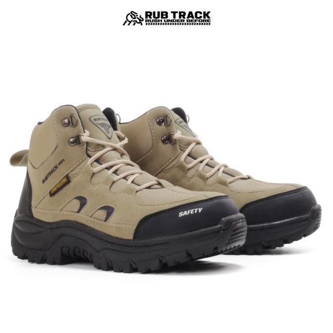 Rubicon Sepatu Boots Safety Selobong Pria Work Sepatu Lapangan Rubicon New Stok