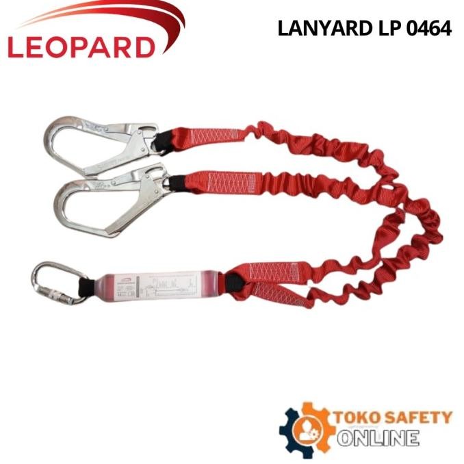 

Double Lanyard Absorber Webbing Leopard Lp 0464 New Stok