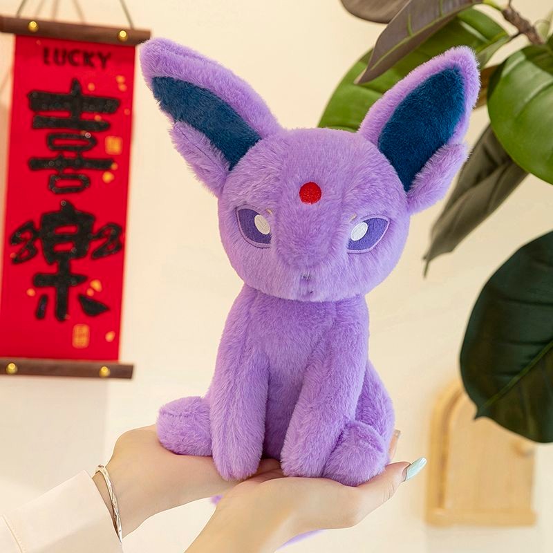 Mainan Plush Eevee Matahari Ungu Menakjubkan Pokémon