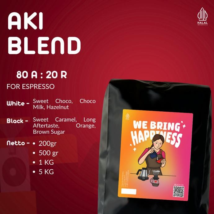 

Espresso Blend / Biji Kopi (Aki Blend) / Kopi Sangrai